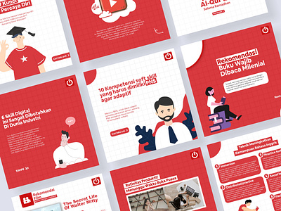 Youth Power Action - Social Media Design | Instagram Post branding flat design graphic design il illustration instagram post multiple post social media