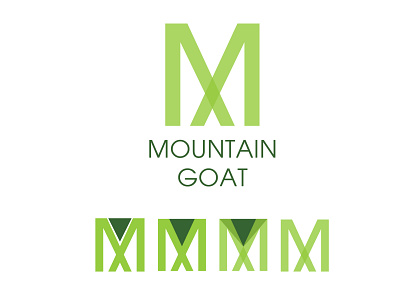 Mountain Goat Hiking App Logo aggregator app award winning hiker hiking himalayan himalayas illustration logo logo design logo designer mountains