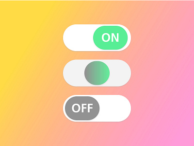 On/Off Switch - Daily UI #015 app daily dailychallenge dailyui design dribbbler dribbblers off on onoff switch ui uidesign uidesigner uiux user experience ux uxdesign uxdesigner uxui