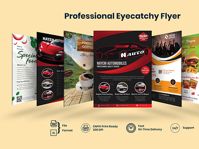 Professional Eyecatchy Flyer businesscard corporate flyer infographic flyer professional flyer