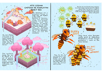 WIP Daphne and Steven’s Beekeeping Adventure animals bee illustration bees book illustration childrens book childrens book illustration digital illustration design infographic infomation nature procreate roughs wip