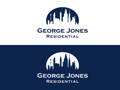 George Jones Residential DB abstract logo creative logo custom logo designs eye catchy logo logo design minimalist logo modern logo professional logo unique logo unique logo design