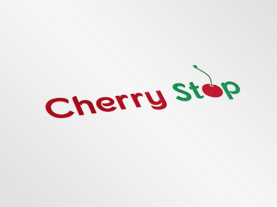 Cherry Stop creative logo custom logo designs eye catchy logo flat logo iconic logo logo design minimalist logo modern logo professional logo unique logo
