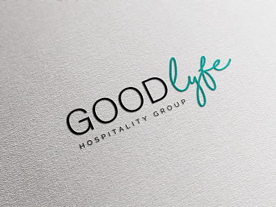 Good Lyfe Hospitality Group abstract logo creative logo eye catchy logo flat logo hand drawn logo logo logo design modern logo professional logo unique logo