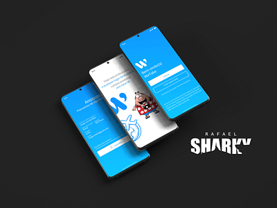 WeTake Mobile app branding design flat illustrator marketing agency minimal ui ux