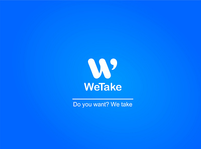 WeTake - Identidade VIsual branding design identidade visual identity logo minimal typography ui
