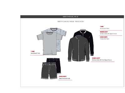 Men's Casual Wear design fashion graphic design ill illustration menswear vector