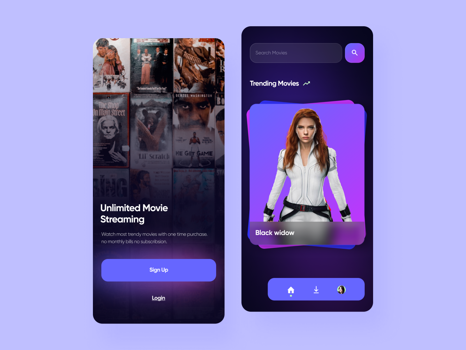 Movie Streaming App by Md Imran Khan on Dribbble