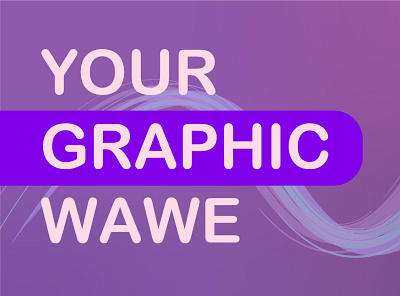 Your Graphic Wawe design illustration visit card