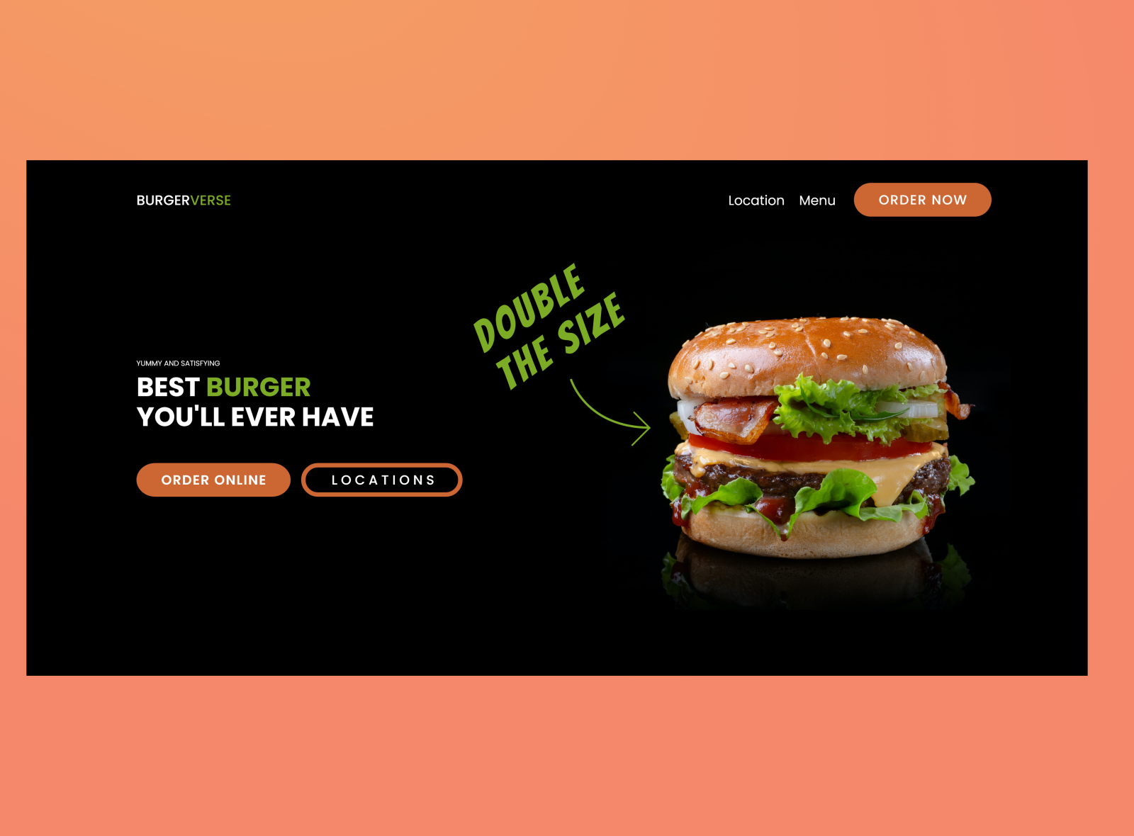 Buger Shop by Tanvir Rahman on Dribbble