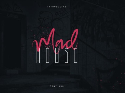 Madhouse font duo + extra