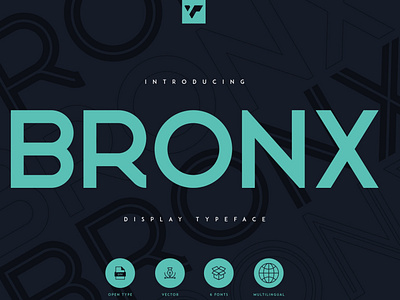 BRONX - SANS SERIF TYPEFACE 6 FONTS