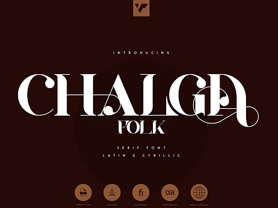 CHALGA FOLK EDITION - SERIF FONT