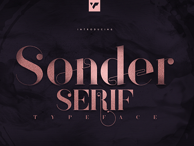 SONDER SERIF TYPEFACE - 5 WEIGHTS