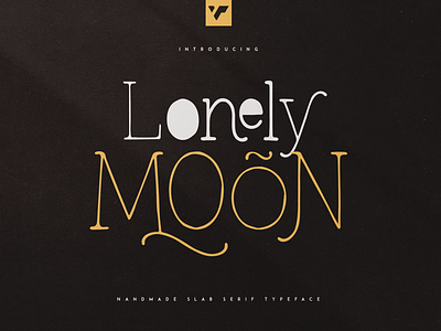 LONELY MOON HANDWRITTEN TYPEFACE