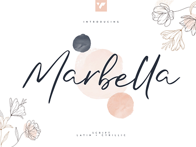 MARBELLA SCRIPT - 3 WEIGHTS 3d animation brand branding bundle creative design font free graphic design lettering logo marbella motion graphics script spain spring summer ui