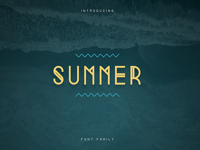 SUMMER DISPLAY FONT FAMILY