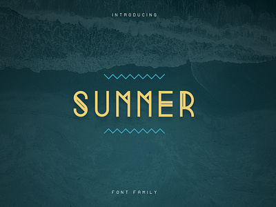 SUMMER DISPLAY FONT FAMILY animation brand bundle creative design font freebie graphic design lettering logo motion graphics summer