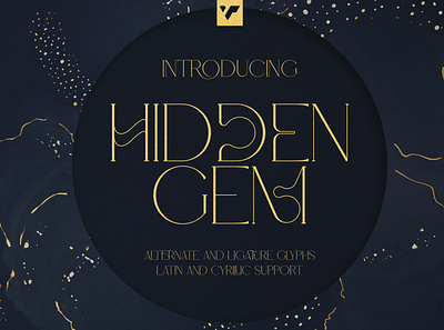 HIDDEN GEM SERIF + CYRILLIC AND MORE brand branding bundle creative design font illustration lettering logo ui