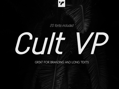 CULT VP FAMILY FOR BRANDING AND TEXT