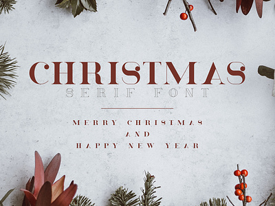 Christmas Serif font christmas download font free freebie holiday new year serif typeface