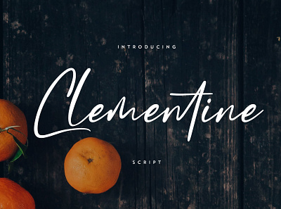 Clementine Script brand bundle creative font free free font freebie lettering script serif vector