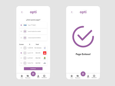 "OptiPay" online purchases. Screens #7-8 adobexd app app concept app design design mobile money paypal purchase uiux ux