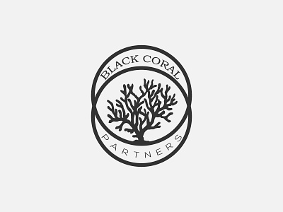 Black Coral branding creative design flat logo logodesign minimal minimalist unique ux