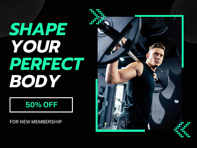 fitness ad template