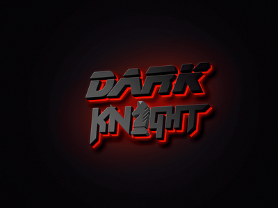 Dark Knight ♟️♟️♟️ 3d branding graphic design logo ui