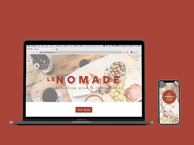 Le Nomade Website & App