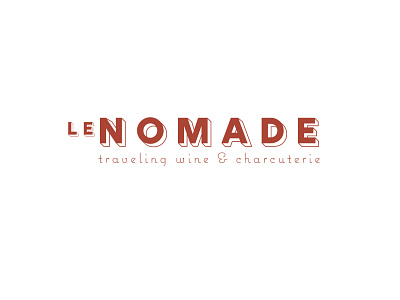 Le Nomade Logo 2 brand design brand identity branding design logo typography visual identity