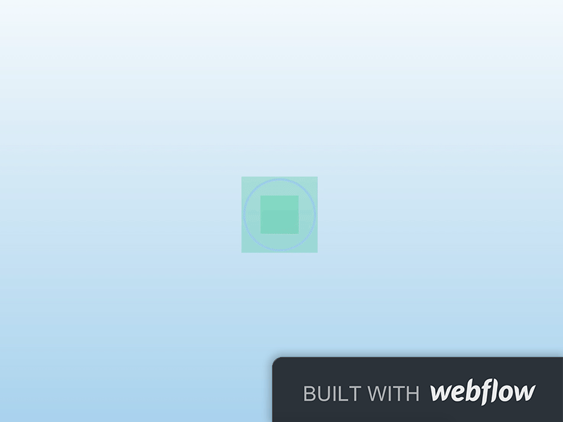 3D CSS Cube-ception Built with Webflow