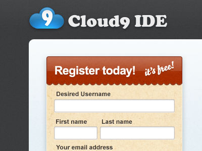 register cloud9 cloud9 cloud9ide register