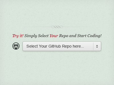 Instant Github Editing cloud9 concept drop down edit github instant on boarding