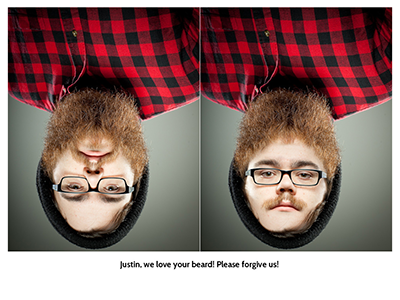 The awesome beard of Justin beard
