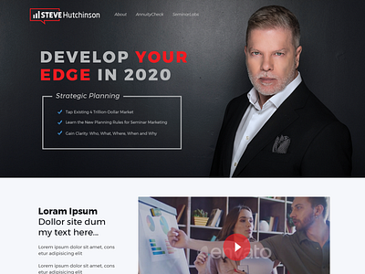 Steve Hutchinson Direct Marketing Website Design