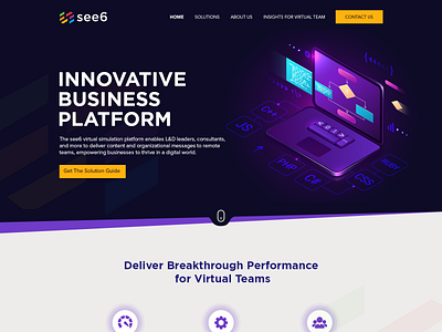 See6 Virtual Simulation Platform Web Design