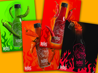 Burnt Pepper Visuals branding design graphic design logo