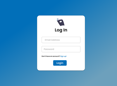 Login Form - Course Manager