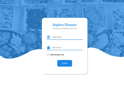 Sophro Planner Login