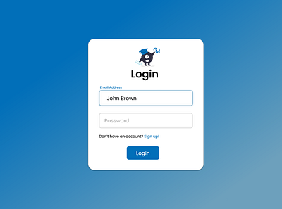 Course Manager - Login v2