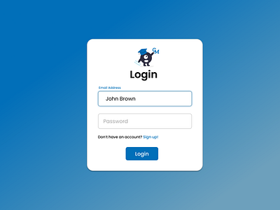 Course Manager  - Login v2