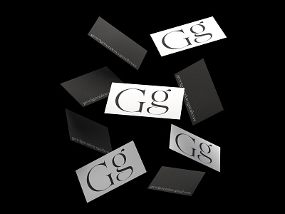 Personal Cards branding design logo minimal typography vector