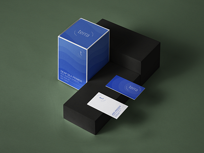 Terra Skincare . packaging & card