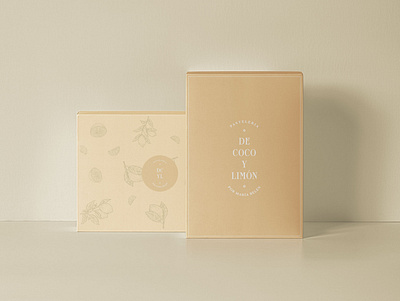 De Coco y Limón . packaging art direction bakery bakery packaging box box design branding design graphic design logo minimal package design packaging packaging design pastry patisserie type typography