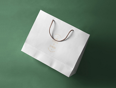 De Coco y Limón . shopping bag art direction bag bag design bakery bakery packaging branding design graphic design logo minimal pastry patisserie shopping bag type typography