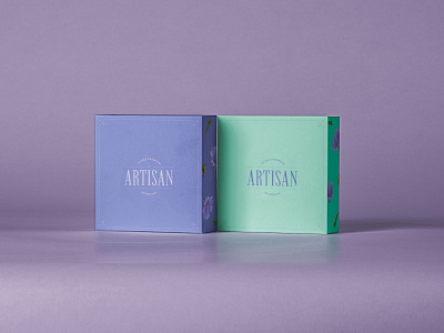 Artisan Brownies Boxes bakery box boxes branding brownie chocolate design graphic design high end logo luxury minimal packaging pastry sweet type typography