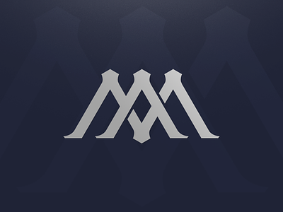 Matthew Adams Logo brand concept creation design logo logotype ma signature
