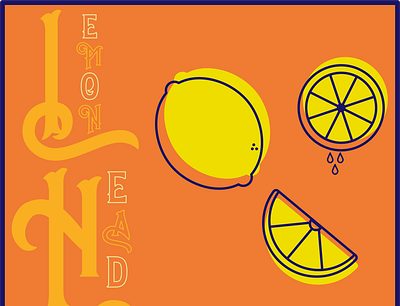 Lemon Head Brewery assets branding design fruit illustration logo vector